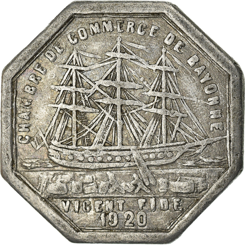 Moneta, Francia, 10 Centimes, 1920, BB, Alluminio, Elie:10.3