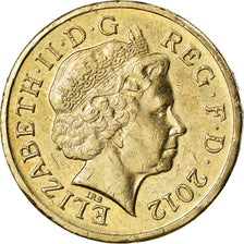 Coin, Great Britain, Elizabeth II, Pound, 2012, British Royal Mint, EF(40-45)