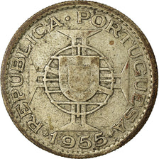 Moneta, Angola, 10 Escudos, 1955, BB, Argento, KM:73