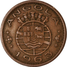 Coin, Angola, Escudo, 1963, EF(40-45), Bronze, KM:76
