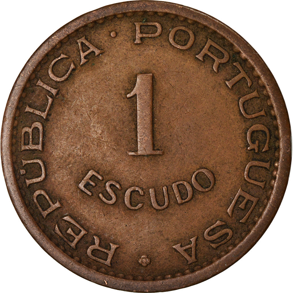 Coin, Angola, Escudo, 1963, EF(40-45), Bronze, KM:76