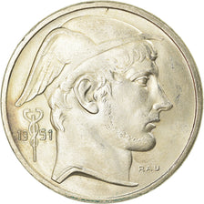 Munten, België, 50 Francs, 50 Frank, 1951, PR, Zilver, KM:137
