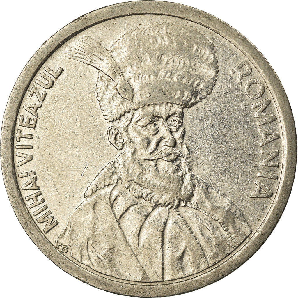 Moneda, Rumanía, 100 Lei, 1993, BC+, Níquel chapado en acero, KM:111