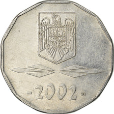Coin, Romania, 5000 Lei, 2002, Bucharest, EF(40-45), Aluminum, KM:158