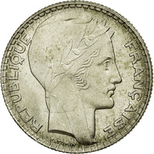 Moneta, Francja, Turin, 10 Francs, 1932, Paris, MS(60-62), Srebro, KM:878
