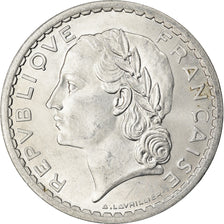 Moeda, França, Lavrillier, 5 Francs, 1949, Beaumont - Le Roger, AU(55-58)