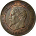 Moneta, Francia, Napoleon III, Napoléon III, 2 Centimes, 1854, Strasbourg, SPL