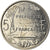 Coin, French Polynesia, 5 Francs, 1986, Paris, AU(50-53), Aluminum, KM:12
