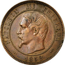 Moneda, Francia, Napoleon III, Napoléon III, 10 Centimes, 1852, Paris, MBC+