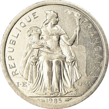 Monnaie, French Polynesia, Franc, 1985, Paris, TTB+, Aluminium, KM:11