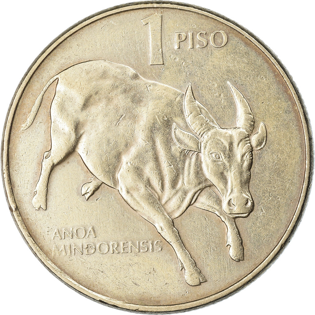 Moneta, Filippine, Piso, 1986, BB, Rame-nichel, KM:243.1
