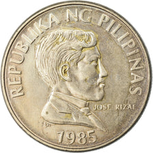 Coin, Philippines, Piso, 1985, AU(50-53), Copper-nickel, KM:243.1
