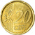 Lituania, 20 Euro Cent, 2015, EBC, Latón