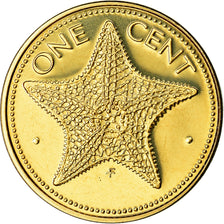 Moneta, Bahamas, Elizabeth II, Cent, 1975, Franklin Mint, U.S.A., BE, FDC