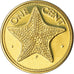 Moeda, Baamas, Elizabeth II, Cent, 1975, Franklin Mint, U.S.A., BE, MS(65-70)