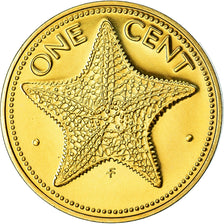 Coin, Bahamas, Elizabeth II, Cent, 1974, Franklin Mint, U.S.A., BE, MS(65-70)