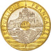 Coin, France, Mont Saint Michel, 20 Francs, 1994, MS(60-62), Tri-Metallic