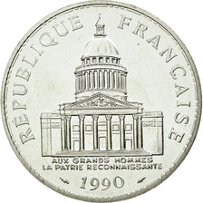 Monnaie, France, Panthéon, 100 Francs, 1990, Paris, FDC, Argent, KM:951.1