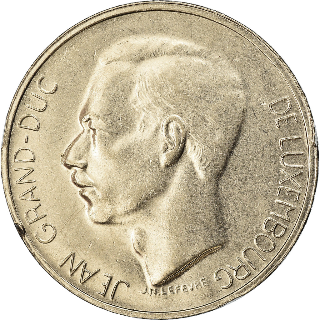 Munten, Luxemburg, Jean, 10 Francs, 1976, ZF, Nickel, KM:57