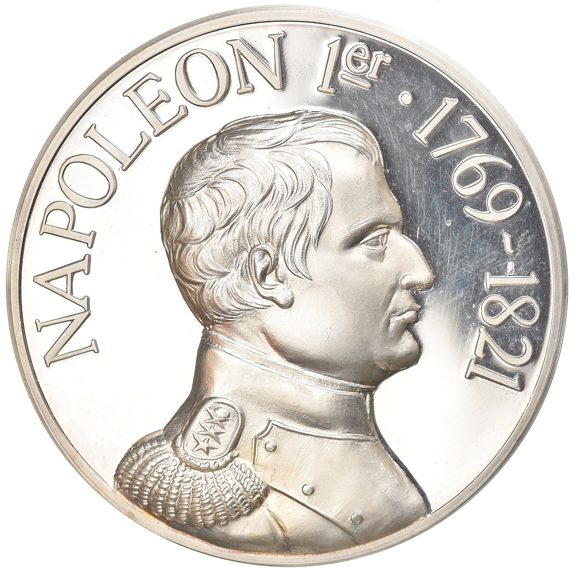 France, Medal, Napoléon Ier, Dôme des Invalides, History, 1976, MS(65-70)