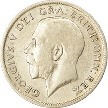 Coin, Great Britain, George V, 6 Pence, 1916, AU(50-53), Silver, KM:815