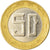 Moneda, Algeria, 50 Dinars, 1992, Algiers, MBC, Bimetálico, KM:126