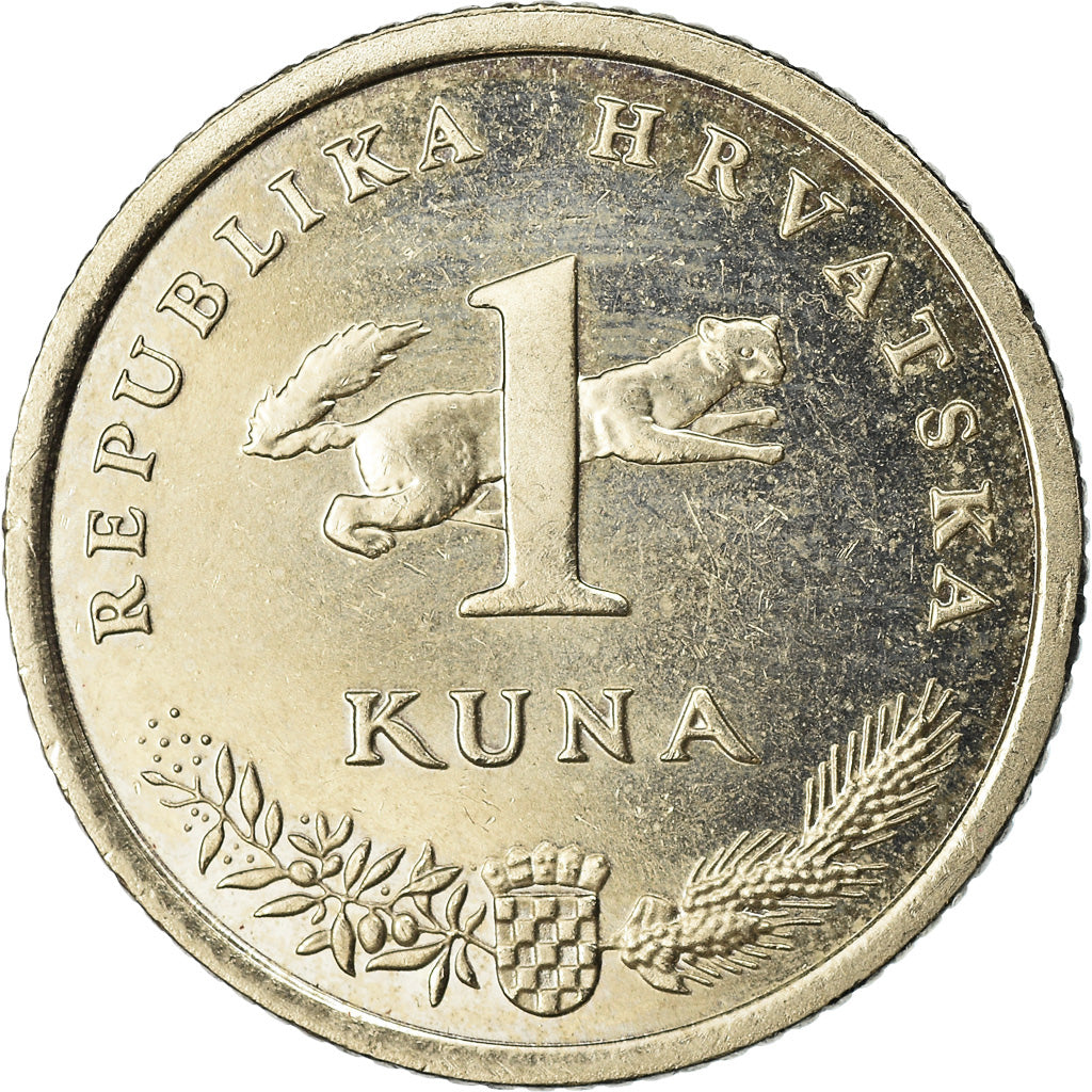 Monnaie, Croatie, Kuna, 2005, TTB+, Copper-Nickel-Zinc, KM:9.1