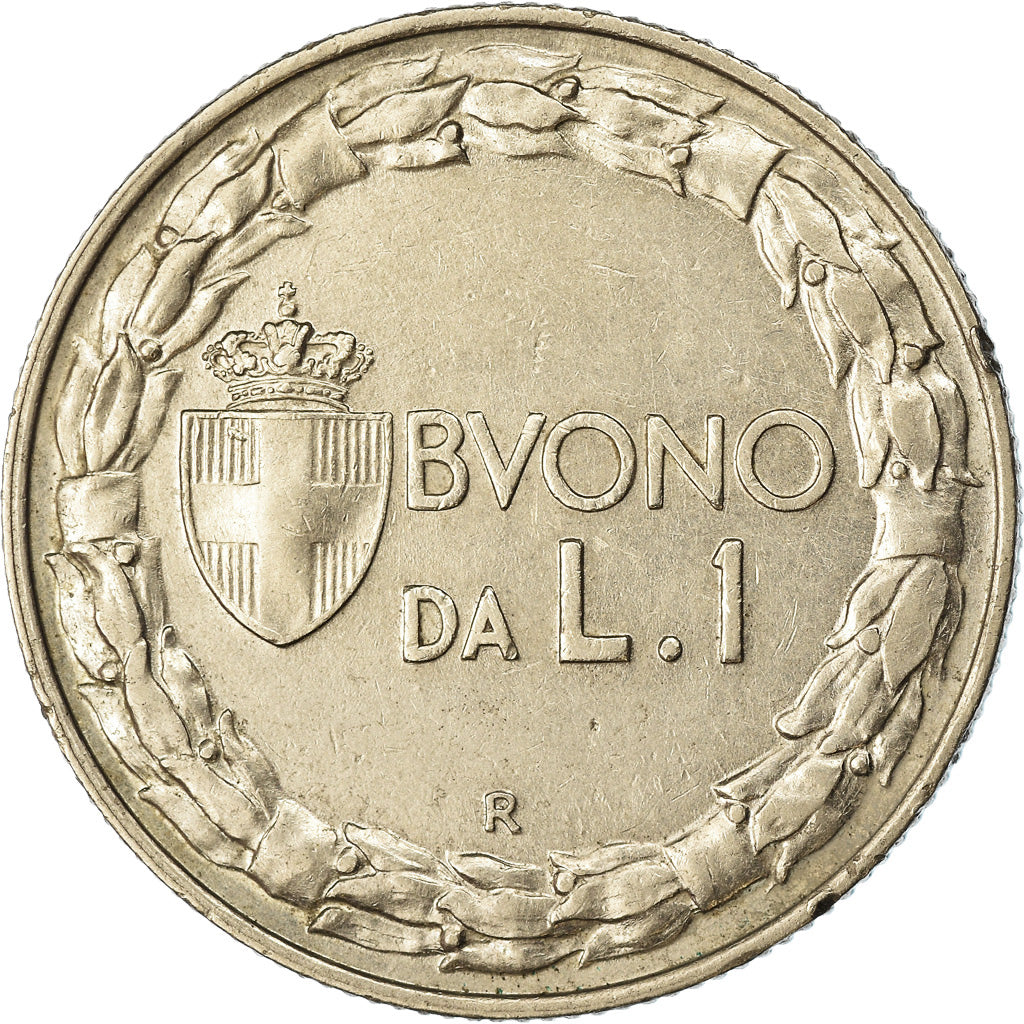 Münze, Italien, Vittorio Emanuele III, Lira, 1922, Rome, SS+, Nickel, KM:62