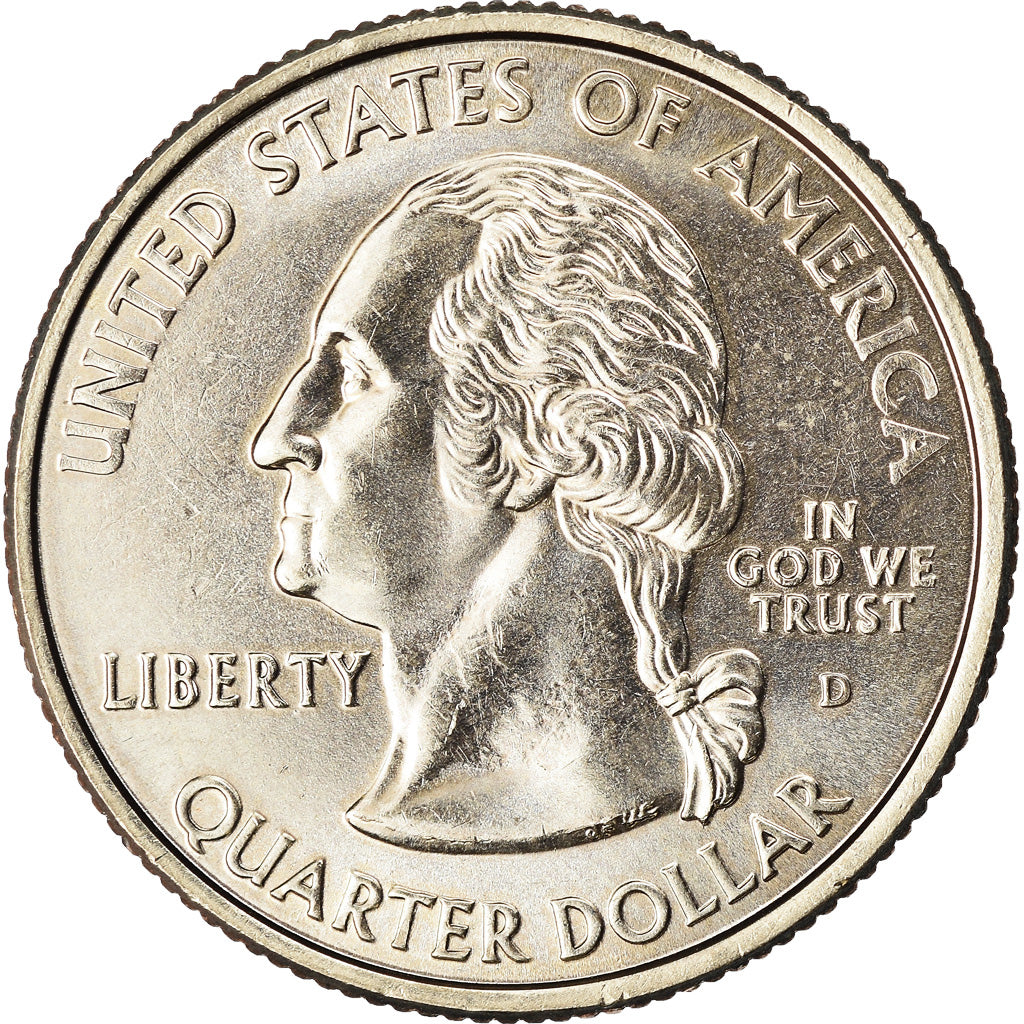 Coin, United States, Quarter, 2007, U.S. Mint, Denver, MS(63), Copper-Nickel