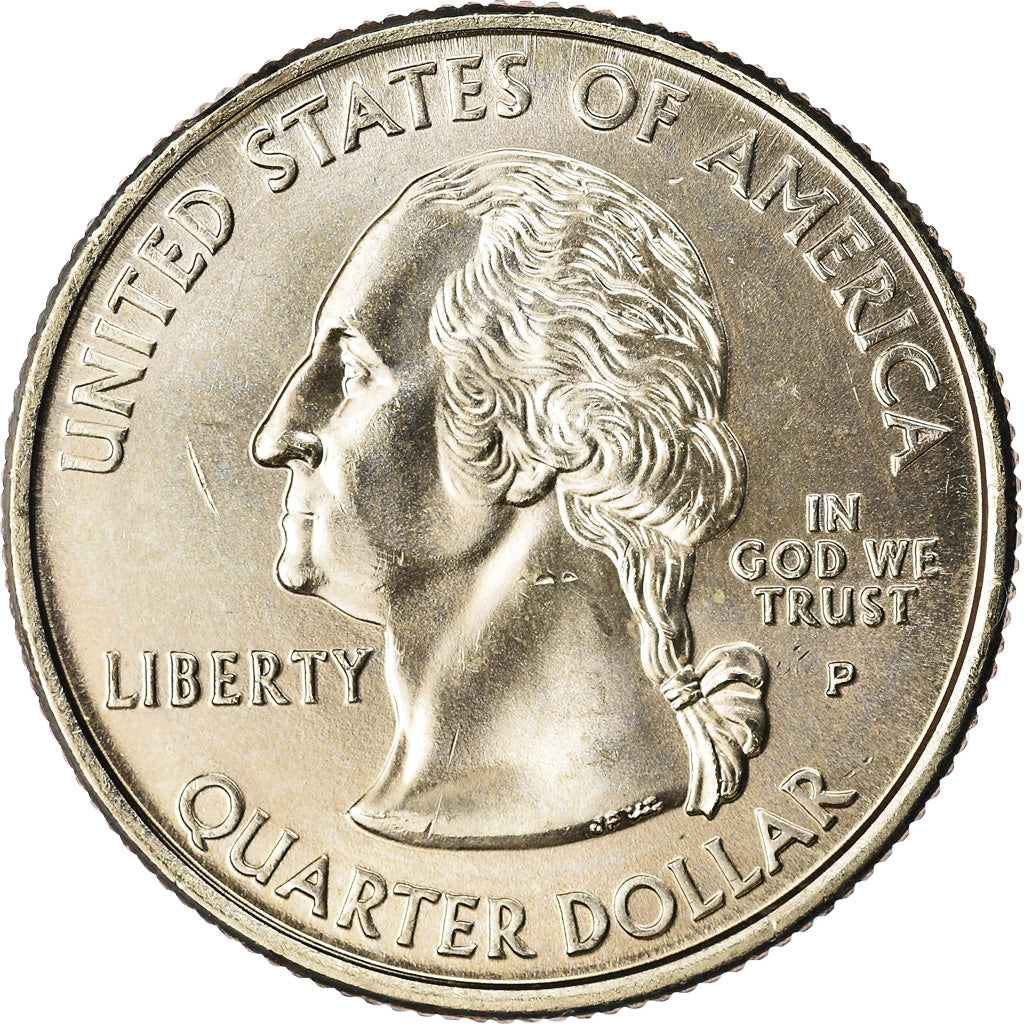 Coin, United States, Arizona, Quarter, 2008, U.S. Mint, Philadelphia, MS(63)