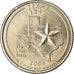 Coin, United States, Texas, Quarter, 2004, golden, MS(63), Copper-nickel