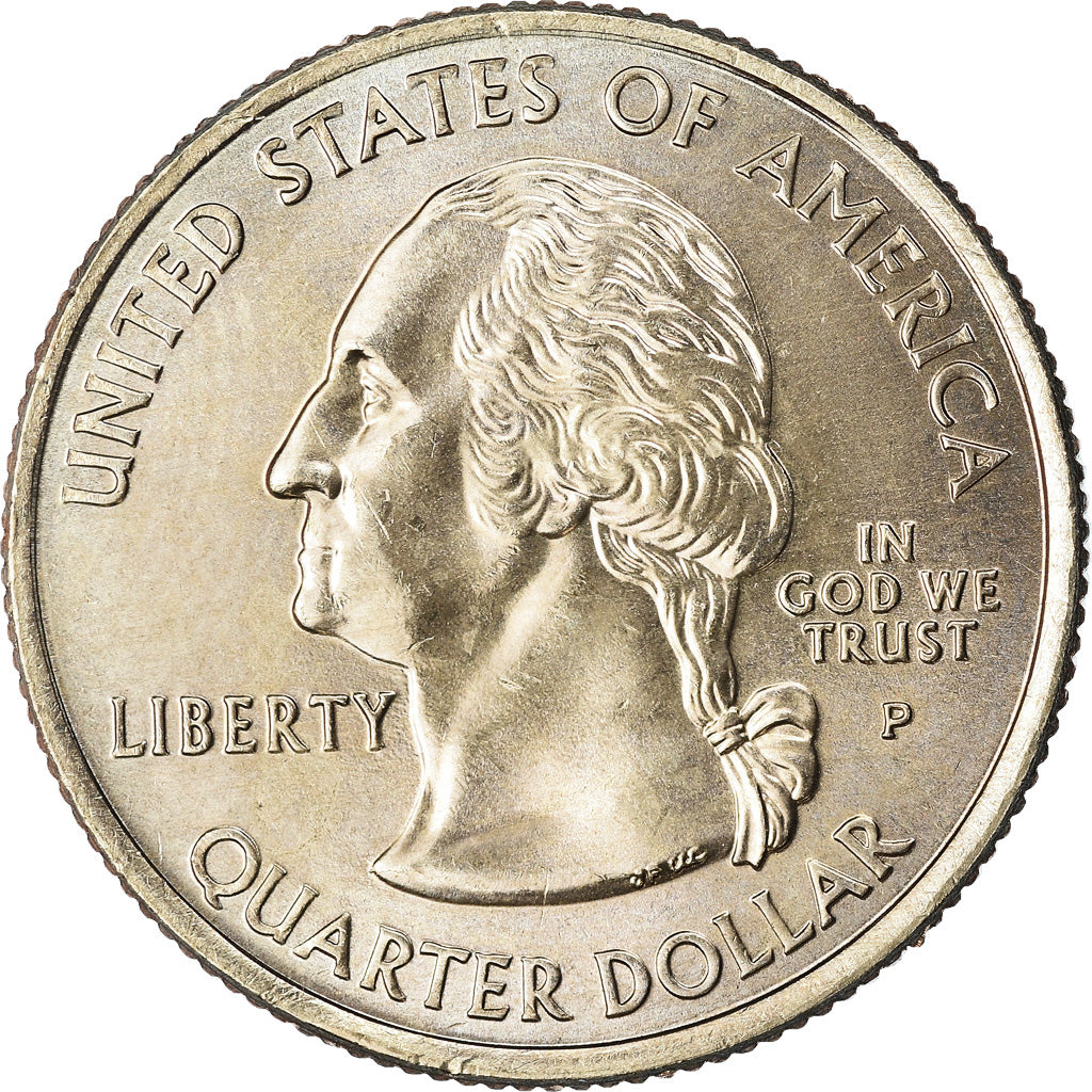 Coin, United States, Texas, Quarter, 2004, golden, MS(63), Copper-nickel