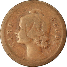 Coin, Cape Verde, 10 Centavos, 1930, VF(20-25), Bronze, KM:2