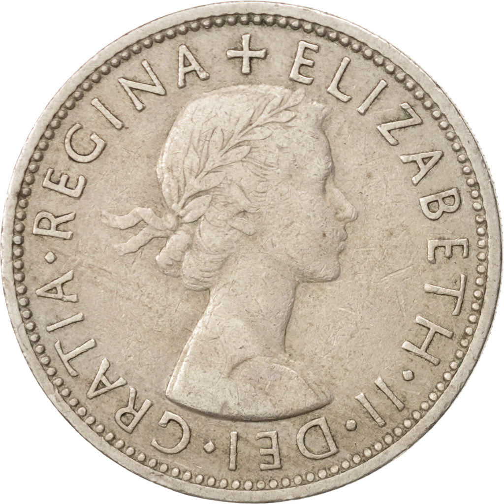 Great Britain, Elizabeth II, Florin,  Two Shillings, 1962, EF(40-45), KM 906
