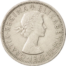 Coin, Great Britain, Elizabeth II, Florin, Two Shillings, 1965, EF(40-45)