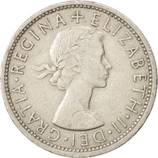 Münze, Großbritannien, Elizabeth II, Florin, Two Shillings, 1965, SS