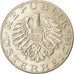 Coin, Austria, 10 Schilling, 1993, AU(55-58), Copper-Nickel Plated Nickel