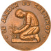 Francia, medalla, Le Jardin du Cheminot, Boulogne-sur-mer, 1961, Lemaire, SC