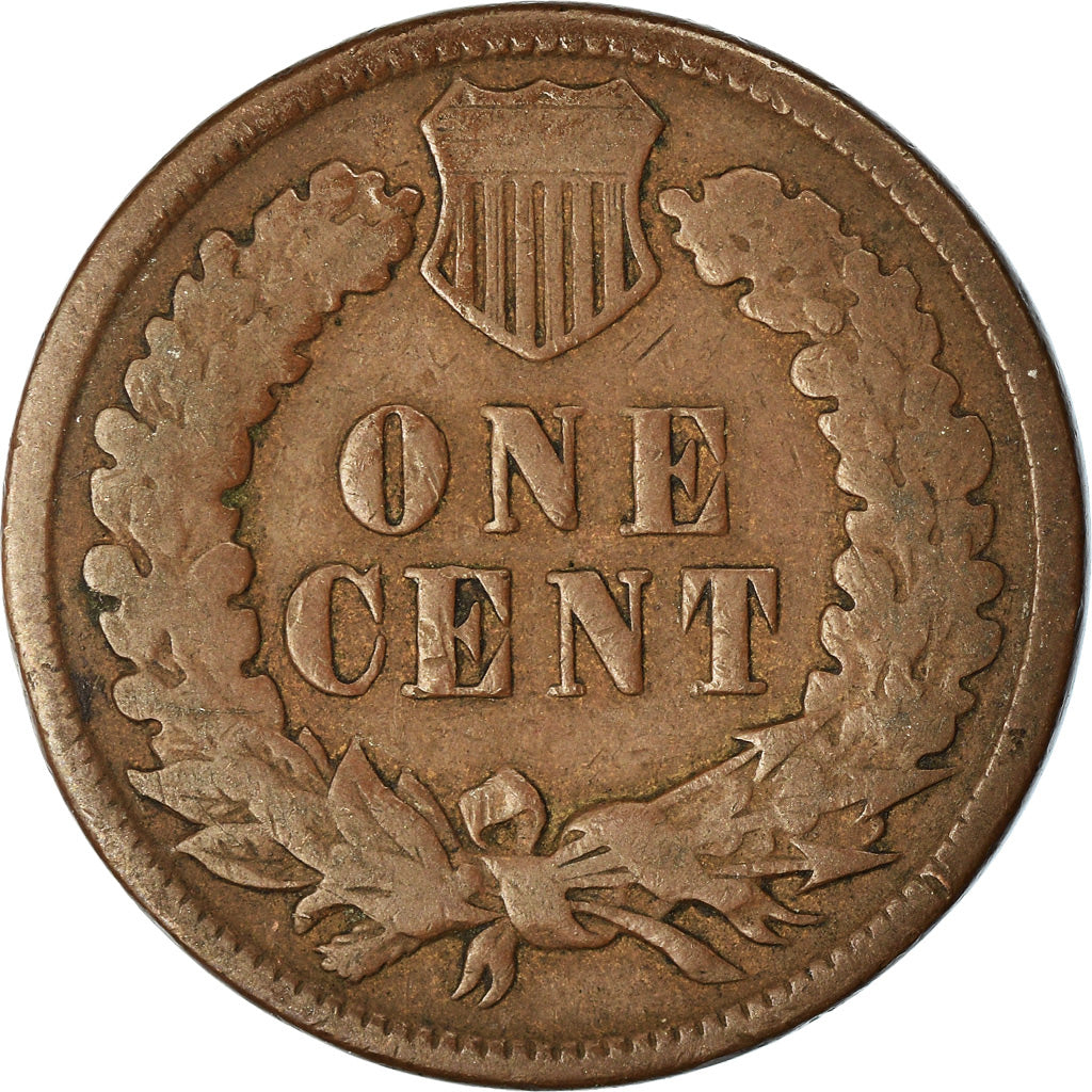 Coin, United States, Indian Head Cent, Cent, 1893, U.S. Mint, Philadelphia
