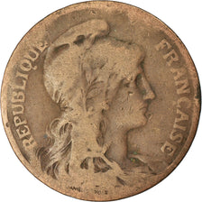 Monnaie, France, Dupuis, 5 Centimes, 1901, Paris, B+, Bronze, Gadoury:165