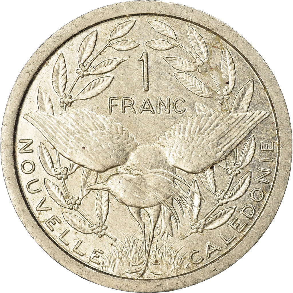 Moneda, Nueva Caledonia, Franc, 1988, Paris, EBC, Aluminio, KM:10