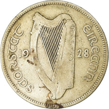 Coin, IRELAND REPUBLIC, Florin, 1928, VF(20-25), Silver, KM:7