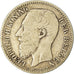 Coin, Belgium, Leopold II, Franc, 1887, VF(20-25), Silver, KM:29.2