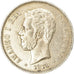 Coin, Spain, Amadeao I, 5 Pesetas, 1871, Madrid, EF(40-45), Silver, KM:666