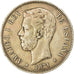Monnaie, Espagne, Amadeao I, 5 Pesetas, 1871, Madrid, TB+, Argent, KM:666
