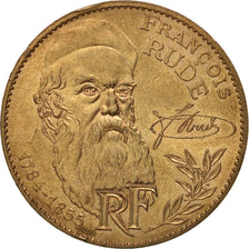 France,François Rude,10 Francs,1984,AU(50-53),Nickel-Bronze,KM:954,Gadoury 818