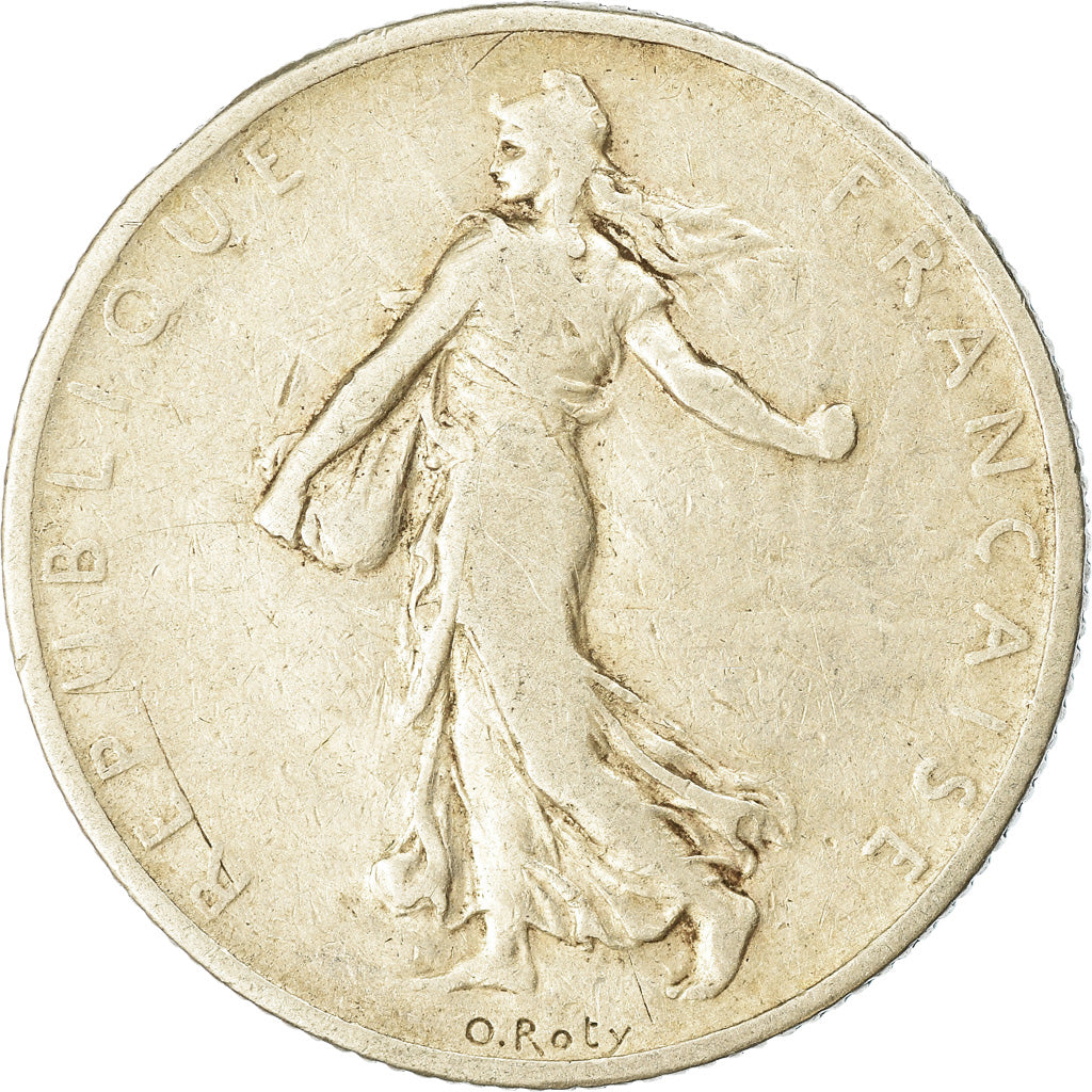Coin, France, Semeuse, 2 Francs, 1904, Paris, VF(20-25), Silver, KM:845.1
