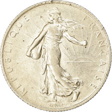 Coin, France, Semeuse, 2 Francs, 1914, Castelsarrasin, AU(50-53), Silver