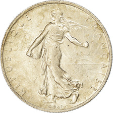 Coin, France, Semeuse, 2 Francs, 1920, Paris, EF(40-45), Silver, KM:845.1