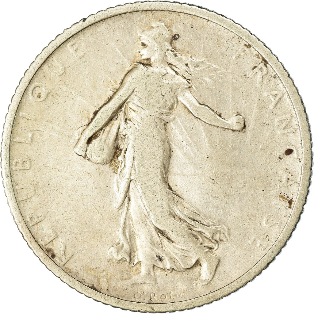 Monnaie, France, Semeuse, Franc, 1899, Paris, TB, Argent, Gadoury:532, KM:844.1